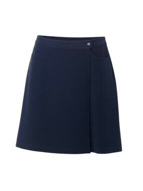 Chanel Wool Wrap Skirt